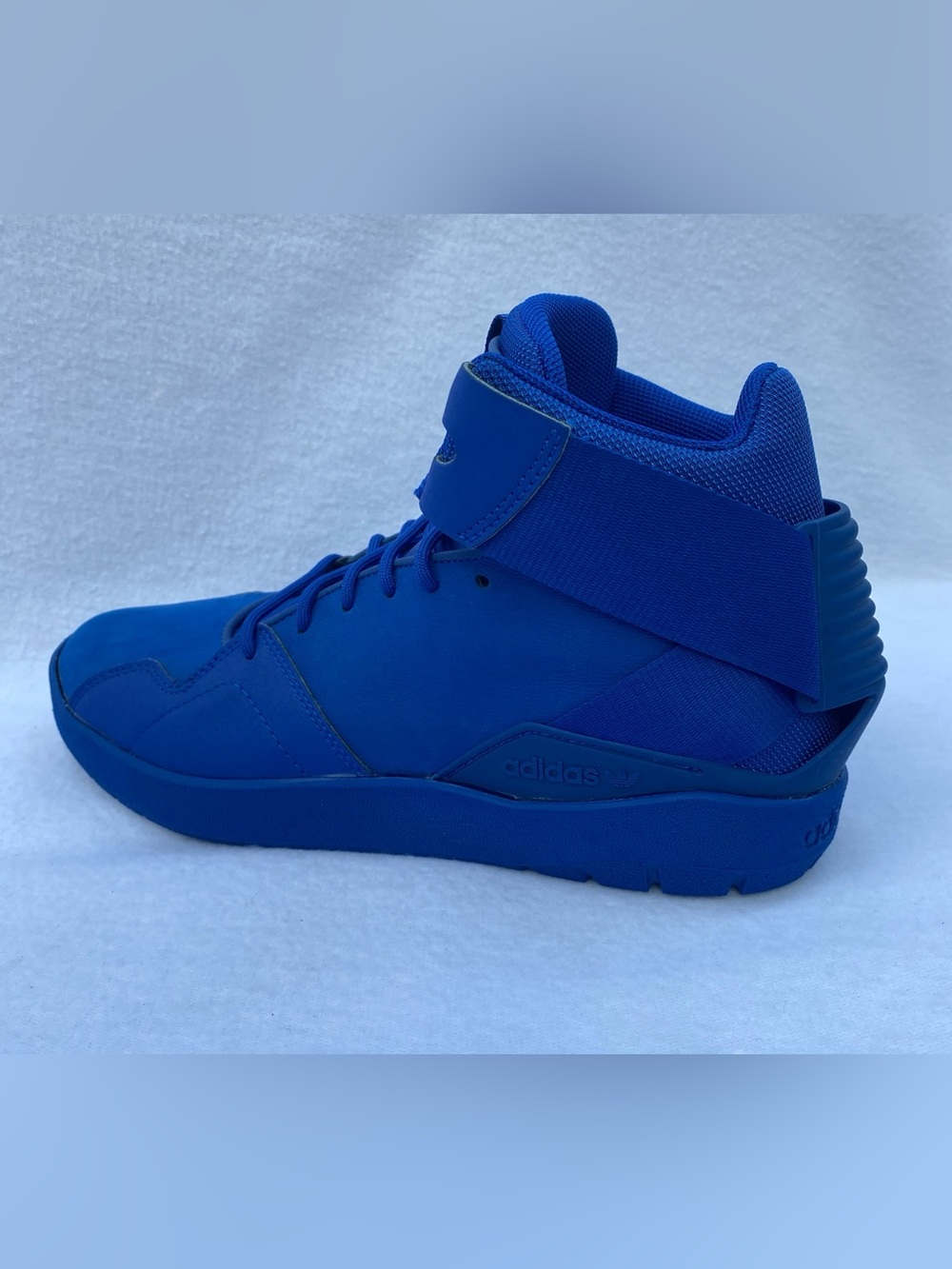 Adidas Crestwood Mid Men’s Royal Blue High Top Sneakers F37217 Size 10 NWOB